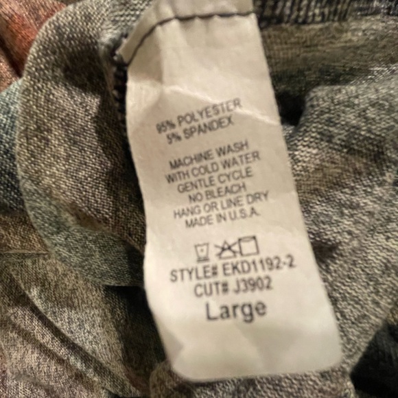 Egs by Eloges Variegated Striped Dress L FREE SHIP - Picture 5 of 5